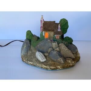 Vintage John Hopkins Village Lights Captain Alan Saunders Seacoast Cottage House